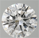 Lab Grown Diamond 6.05 Carats, Round with Excellent Cut, E Color, VVS2 Clarity and Certified by IGI