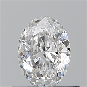 Picture of Natural Diamond 0.50 Carats, Oval with  Cut, E Color, VS1 Clarity and Certified by GIA