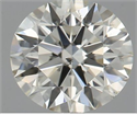 Natural Diamond 0.80 Carats, Round with Excellent Cut, J Color, SI2 Clarity and Certified by IGI
