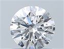 Natural Diamond 0.73 Carats, Round with Excellent Cut, E Color, VS1 Clarity and Certified by GIA