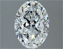 Diamante Natural 2.01 quilates, Ovalado , Color F, claridad VVS1 y certificado GIA