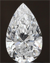 Natural Diamond 0.81 Carats, Pear with  Cut, F Color, SI1 Clarity and Certified by GIA