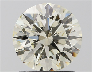Picture of Natural Diamond 1.50 Carats, Round with Excellent Cut, K Color, SI1 Clarity and Certified by IGI
