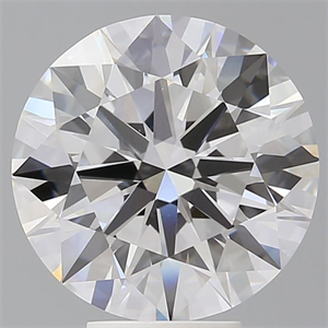 Picture of Lab Grown Diamond 6.10 Carats, Round with Ideal Cut, E Color, VVS2 Clarity and Certified by IGI