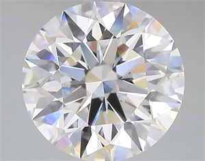 Picture of Lab Grown Diamond 3.74 Carats, Round with Ideal Cut, D Color, VVS2 Clarity and Certified by IGI