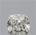 Natural Diamond 0.54 Carats, Cushion with  Cut, H Color, VS1 Clarity and Certified by GIA