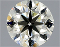 Natural Diamond 0.80 Carats, Round with Very Good Cut, N Color, SI1 Clarity and Certified by GIA