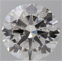 Lab Grown Diamond 5.08 Carats, Round with Excellent Cut, F Color, VVS2 Clarity and Certified by IGI