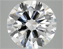 Lab Grown Diamond 5.05 Carats, Round with Excellent Cut, F Color, VVS2 Clarity and Certified by IGI