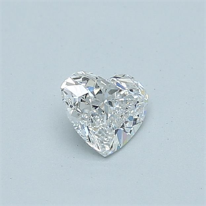 Picture of Natural Diamond 0.40 Carats, Heart with  Cut, E Color, VS1 Clarity and Certified by GIA