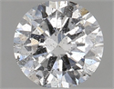 Diamante Natural 1.00 quilates, Redondo , Color F, claridad SI2 y certificado HRD