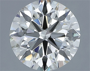 Foto Diamante Natural 2.01 quilates, Redondo , Color K, claridad VVS1 y certificado IGI de