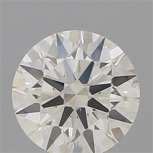 Picture of Natural Diamond 0.40 Carats, Round with Excellent Cut, J Color, VS1 Clarity and Certified by IGI