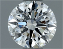 Diamante Natural 0.80 quilates, Redondo , Color F, claridad VS1 y certificado IGI