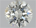 Natural Diamond 0.80 Carats, Round with Excellent Cut, J Color, VVS2 Clarity and Certified by GIA