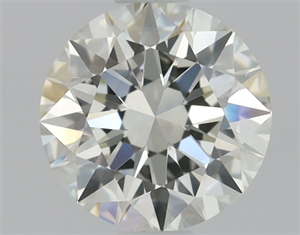 Picture of Natural Diamond 0.80 Carats, Round with Excellent Cut, J Color, VVS2 Clarity and Certified by GIA