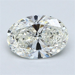 Picture of Natural Diamond 1.21 Carats, Oval with  Cut, I Color, VS2 Clarity and Certified by GIA