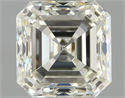 Natural Diamond 1.00 Carats, Asscher with  Cut, I Color, IF Clarity and Certified by IGI