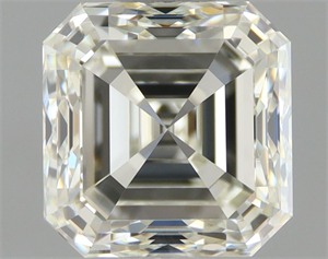 Picture of Natural Diamond 1.00 Carats, Asscher with  Cut, I Color, IF Clarity and Certified by IGI