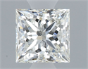 Diamante Natural 0.50 quilates, Princesa , Color I, claridad SI1 y certificado GIA