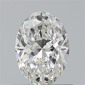 Foto Diamante Natural 0.70 quilates, Ovalado , Color F, claridad VS2 y certificado GIA de