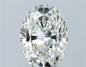 Picture of Natural Diamond 1.21 Carats, Oval with  Cut, H Color, VVS2 Clarity and Certified by GIA