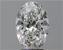 Diamante Natural 3.14 quilates, Ovalado , Color E, claridad VVS2 y certificado GIA