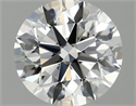 Del inventario de diamantes de laboratorio, 1.53 quilates, Redondo , Color E, claridad VS1 y certificado IGI