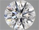 Lab Grown Diamond 1.27 Carats, Round with Ideal Cut, D Color, VVS2 Clarity and Certified by IGI