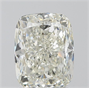 Natural Diamond 2.01 Carats, Cushion with  Cut, J Color, SI2 Clarity and Certified by GIA