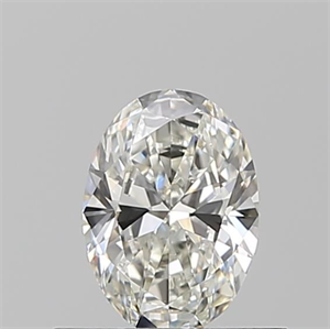 Picture of Natural Diamond 0.50 Carats, Oval with  Cut, H Color, VVS1 Clarity and Certified by GIA