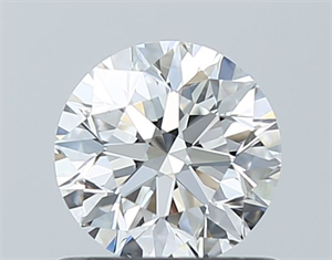 Picture of Natural Diamond 0.80 Carats, Round with Excellent Cut, F Color, VS1 Clarity and Certified by GIA