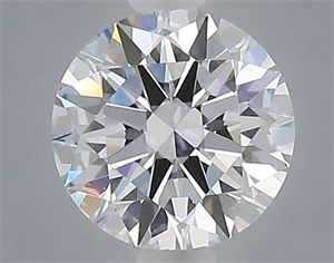 Picture of Lab Grown Diamond 1.05 Carats, Round with Excellent Cut, D Color, VVS2 Clarity and Certified by IGI