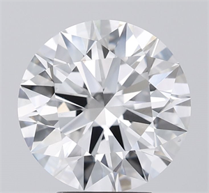 Picture of Lab Grown Diamond 3.42 Carats, Round with Ideal Cut, E Color, VS1 Clarity and Certified by IGI