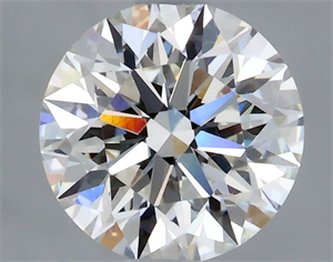 Foto Diamante Natural 0.73 quilates, Redondo , Color G, claridad VVS2 y certificado GIA de