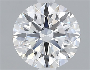 Picture of Lab Grown Diamond 1.59 Carats, Round with Excellent Cut, D Color, VVS1 Clarity and Certified by GIA