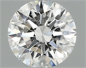 Lab Grown Diamond 1.01 Carats, Round with Ideal Cut, E Color, VVS2 Clarity and Certified by IGI