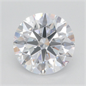 Lab Grown Diamond 3.68 Carats, Round with Excellent Cut, D Color, VVS1 Clarity and Certified by GIA