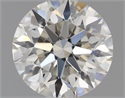 Natural Diamond 0.75 Carats, Round with Excellent Cut, J Color, VVS2 Clarity and Certified by GIA