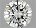 Del inventario de diamantes de laboratorio, 2.46 quilates, Redondo , Color G, claridad VVS2 y certificado IGI