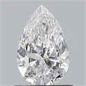 Diamante Natural 0.70 quilates, De pera , Color D, claridad VS1 y certificado GIA