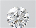 Lab Grown Diamond 1.04 Carats, Round with Ideal Cut, D Color, VVS1 Clarity and Certified by IGI