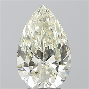 Foto Diamante Natural 3.01 quilates, De pera , Color K, claridad SI1 y certificado IGI de
