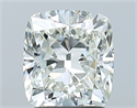 Natural Diamond 1.83 Carats, Cushion with  Cut, J Color, VVS2 Clarity and Certified by GIA