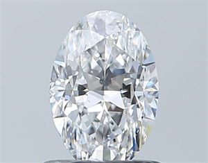 Picture of Natural Diamond 0.80 Carats, Oval with  Cut, D Color, SI1 Clarity and Certified by GIA