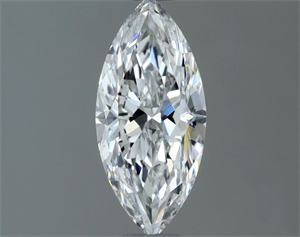 Picture of Natural Diamond 0.60 Carats, Marquise with  Cut, D Color, VVS2 Clarity and Certified by GIA