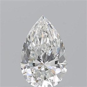 Picture of Natural Diamond 0.71 Carats, Pear with  Cut, G Color, VS1 Clarity and Certified by GIA