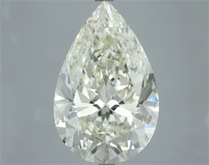 Picture of Natural Diamond 9.62 Carats, Pear with  Cut, K Color, VS2 Clarity and Certified by IGI