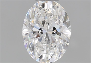 Picture of Natural Diamond 0.44 Carats, Oval with  Cut, E Color, VVS2 Clarity and Certified by GIA