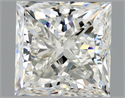 Natural Diamond 1.01 Carats, Princess with  Cut, J Color, VS2 Clarity and Certified by GIA